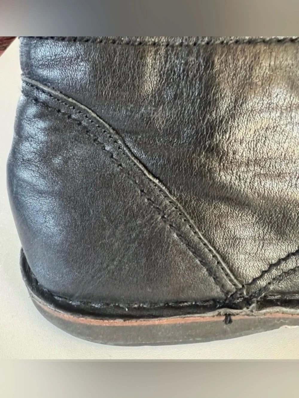John Varvatos Star Hipster Chukka Black Leather Boots 10.5
